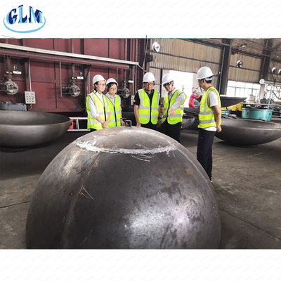 Ellipsoidal ANSI 300mm Karbon Çelik Boru Kapakları Saldırılmış Basınçlı Kaplar