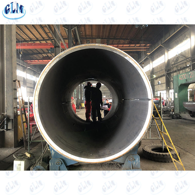 PED Konik Tank Başlıkları Paslanmaz Çelik 304 Basınçlı Gemi Son Kapakları Alt Kapak 2500mm