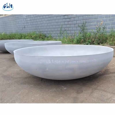 SS316L ASME 89mm Elipsik Tabak Baş Basınç Gemisi Kubbe Sonları GB