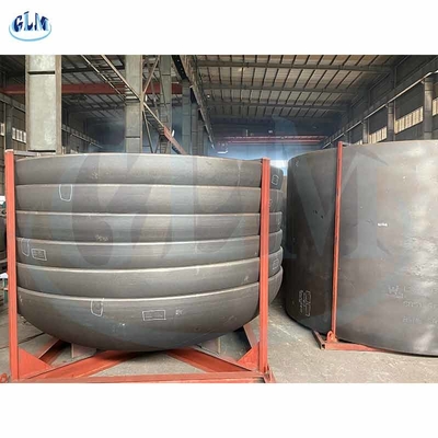 PED Küresel Asme Flanged ve Dished Başı Boilerler için Basınç Kapları 2mm