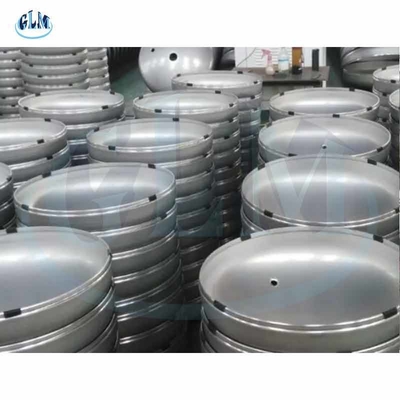 SS304 ASME 5000MM 40in Metal Tank Son Kapakları boru montajı için eliptik tabak sonu
