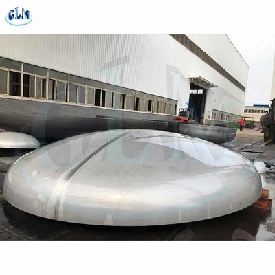 3MM 6000MM paslanmaz çelik tabak başlığı PED Yarım elipsoidal tank başlığı