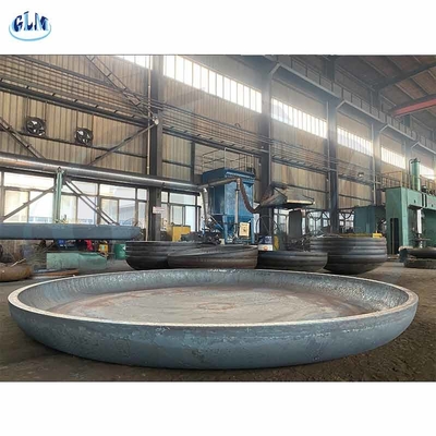 500mm 10mm Paslanmaz Çelik Karbon Çelik Depolama Tankı Altı için Dished Başları Sonları