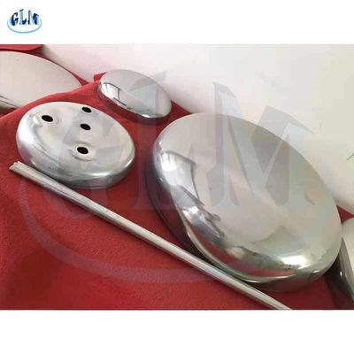 304L 316L ASME Elliptik Paslanmaz Çelik Tabak Baş Boyutları Elliptik Tabak