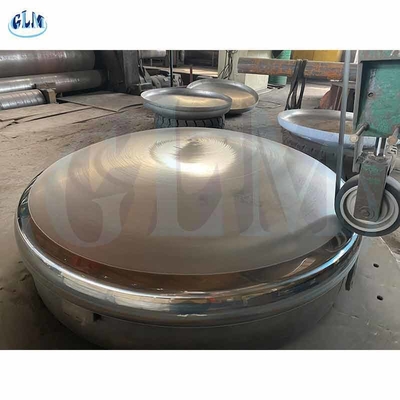 89mm 500MM ASME PED Torisferik Tabak Başlığı Tabakın Tipleri Basınçlı Kapın Sonu