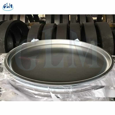 Paslanmaz çelikten çanaklı tank başları, düz çanaklı baş