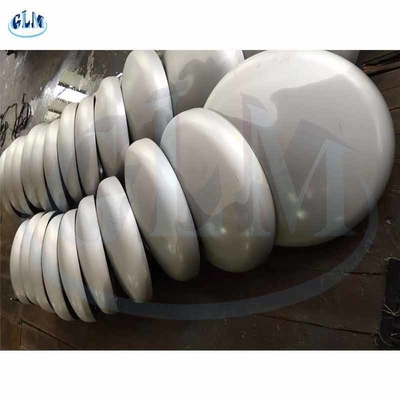 300mm X 3mm S235 boru montajı için eliptik tabaklı başlar 2 1 Boyutlar