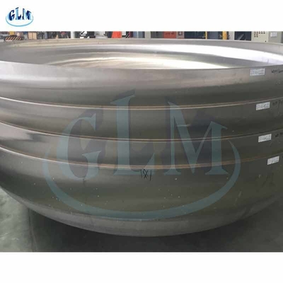 Super Duplex 1000mm 4mm eliptik yarım küresel tank başları Boyutları PED