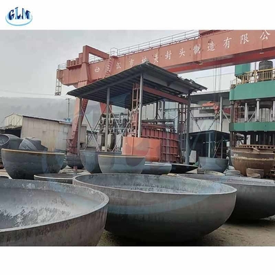 LPG gaz tankı için 89mm 10000mm SS eliptik torisferik tabak başlığı