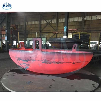 1600mm 8mm Basınç Gömleği Tank için Elliptik Başlık