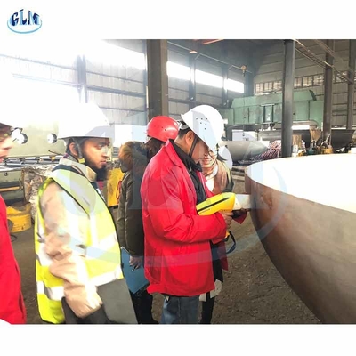 2MM 800MM Tank Paslanmaz Çelik Tabak Başı Yarım elipsoidal Boru Son Kapakları SS316