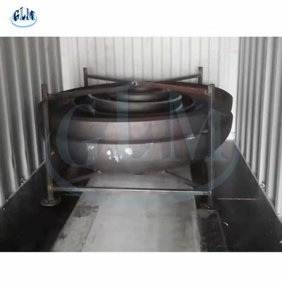 1000MM ASME Propan Boru Yarım eliptik Yarım küresel Tank Başları Boyutları