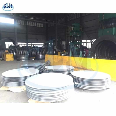 Basınç Kapı 89mm Eliptik Altlar İçin Düz Tabaklı Baş 316L Paslanmaz Çelik