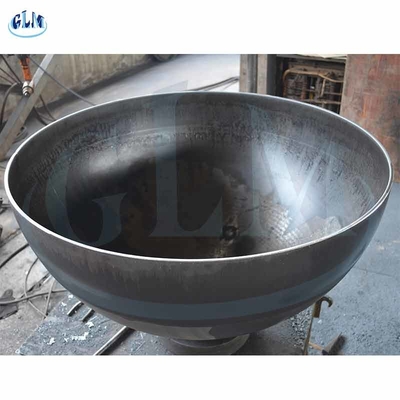 ASME VIII Basınçlı Gemi Kubbesi Sonları Q235 Tanklar İçin Çelik Dished Başları Dikişsiz Boru
