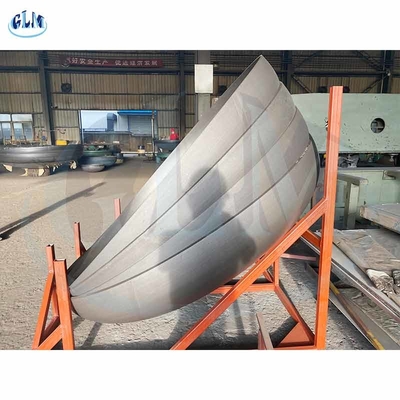 89mm Soğuk Kalıplama SS304 Yarım eliptik kafa Boyutları ASME