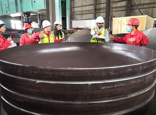 ASME 1000MM Paslanmaz çelik tabak başı