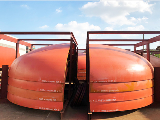 ASME Basınçlı Gemi Çanakkale Başı Paslanmaz Çelik Çanakkale Tank Başları 90mm