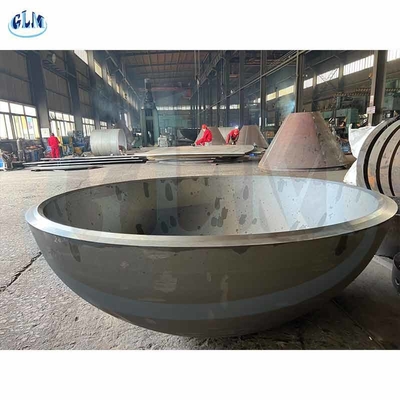 Saldırma Yarım elipsoidal Baş Paslanmaz çelik Flanged ve plakeli baş kapakları