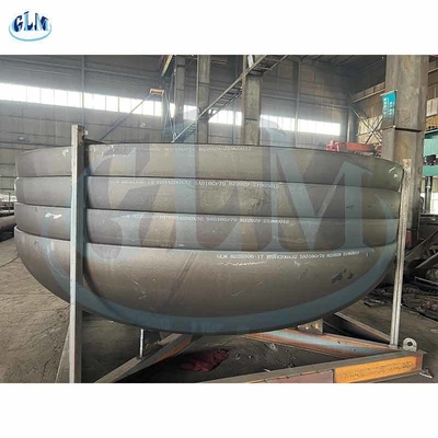 24mm Kalınlığı Sıcak şekillendirilmiş Baş ASME Karbon Çelik Elipsik Tabak Sonu
