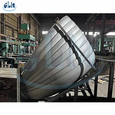 Çifte elipsoidal tabak uçları 1200mm Diametre 25mm Kalınlığı Depolama tankı için