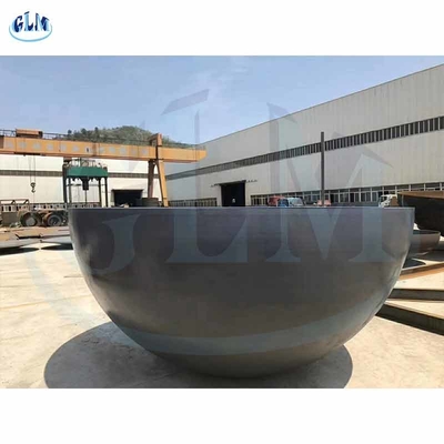 ASME BV PED ISO Sertifikalı Yarım küresel başlık 3800mm Diametresi 50mm Kalınlığı