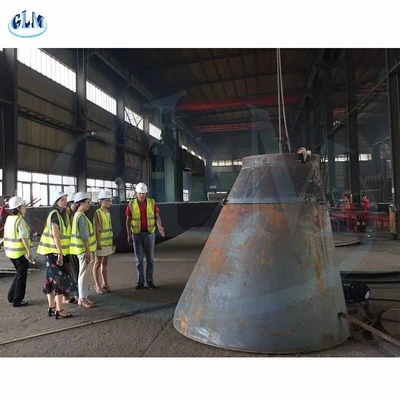 SA516 Gr70 Konik Tabak Kafası 2500 mm çapı