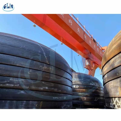 2Ellipsoidal Dish Heads 3000mm Diametre 16mm Kalınlığı Depolama Tankı için