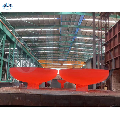 Karbon çelik sıcak şekillendirilmiş yarı elipsoidal tank başlıkları 2:1