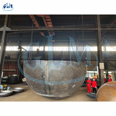 Karbon çelik segmentli tank başları 4800mm çapı 20mm kalınlığı