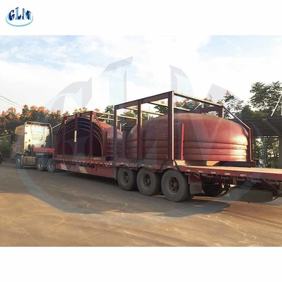 Karbon çelik 2: 1 elipsoidal Dished Son 5500mm Diametresi 26mm Kalınlığı