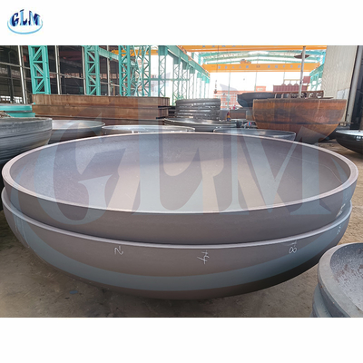 Yarım eliptik tank başlığı 2800mm Çapı 42mm Kalınlığı