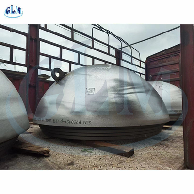 Paslanmaz Çelik Yarım Küresel Başlar 1300mm Diametresi 118mm Kalınlığı