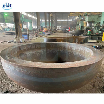 Offshore eliptik tabak başlı gemi kapağı 2500 mm çapı 180 mm kalınlığı