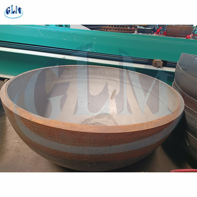 50mm Kalınlığı SA516 Basınçlı Kaplar İçin Elips şeklindeki Tabak Sonu
