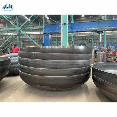 Karbon çelik yarı eliptik başlar Diametresi 2700 mm Kalınlığı 16 mm