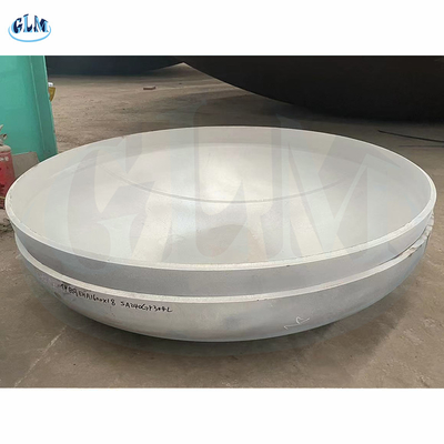 3400mm çaplı paslanmaz çelik kapı başı, eliptik tabak ucu