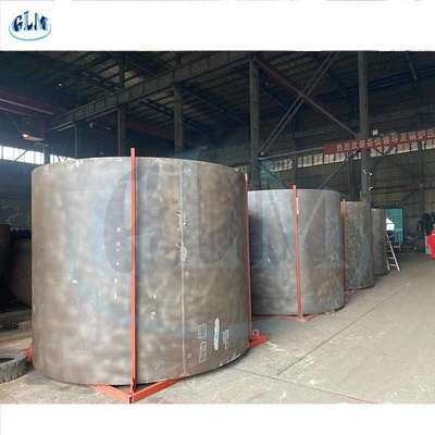 Özel damgalanmış veya preslenmiş ASME / PED Shell Karbon Çelik Dished Tank Başları
