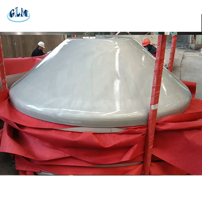 Paslanmaz Çelik Konik Tank Kafaları, Tank için Dished Alt