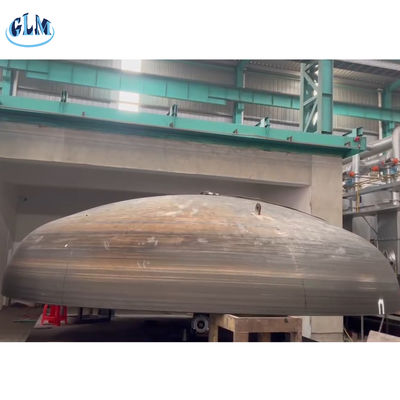 5-300mm Kalınlık Sıcak Soğuk Baskı Asme Elipsik Baş Uç Kapak