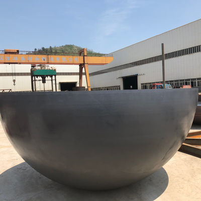 Yüksek sıcaklık ve kimyasal depolama uygulamaları için cilalı yüzey yarım küresel tank başlıkları