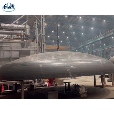 Özel basınç 4200mm çaplı, basınçlı kaplar için sıcak basınçlı torisferik tabak başı