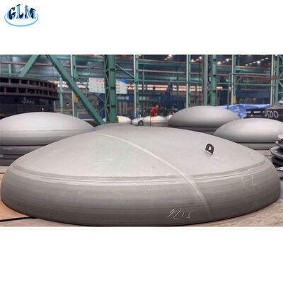 4200mm Çaprağı 14mm Kalınlığı Basınçlı Kaplar için Sıcak Presleme ile Torisferik Tabak Başlığı