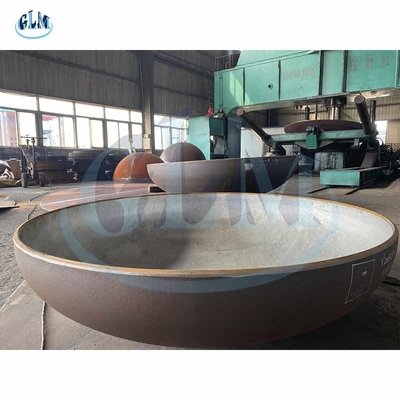 6000mm çaplı Lpg tankı Dished Head Metal gaz tankı kapağı Paslanmaz çelik