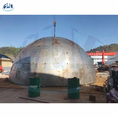 3535mm Çapraz 34mm Kalınlık Taç Petal Yarım elipsoidal Baş Torisferik Tabaklı