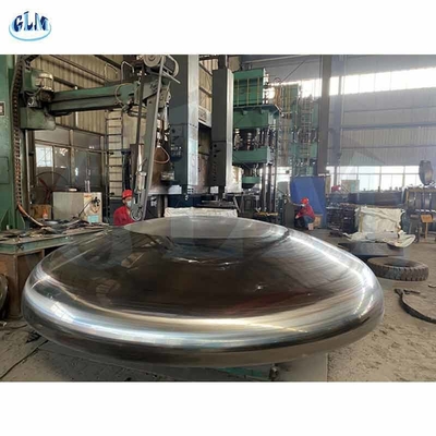 GB ASME Paslanmaz Çelik Taşak Sonları Ticari Intertech Tank Kafaları Elipsoidal 300mm