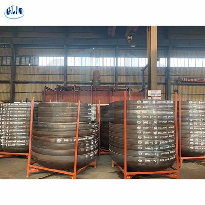 89mm 8000mm Paslanmaz Çelik Torisferik Elipsik Tabaklı Baş Tank Başları