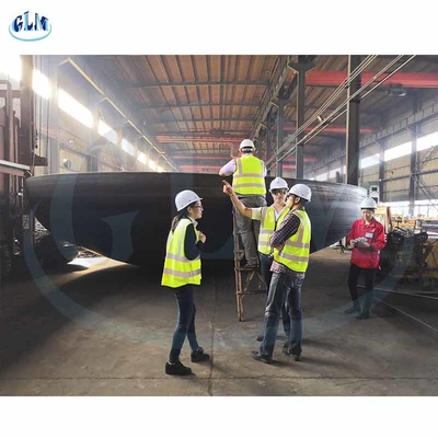 304H Oval elipsoidal Dish Head Standart Flanged ve Dish Head Boyutları