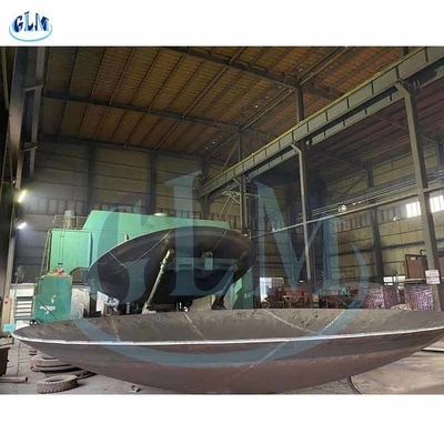 ASME GB Karbon Çelik Küresel Başlar P355GH Yarım Küresel Tank için